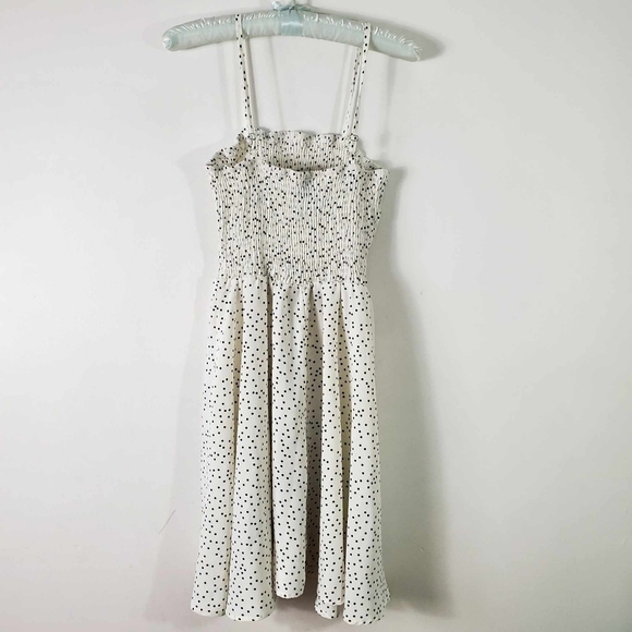 SHEIN Dress Polka Dot White / Black Sz S - Picture 7 of 11